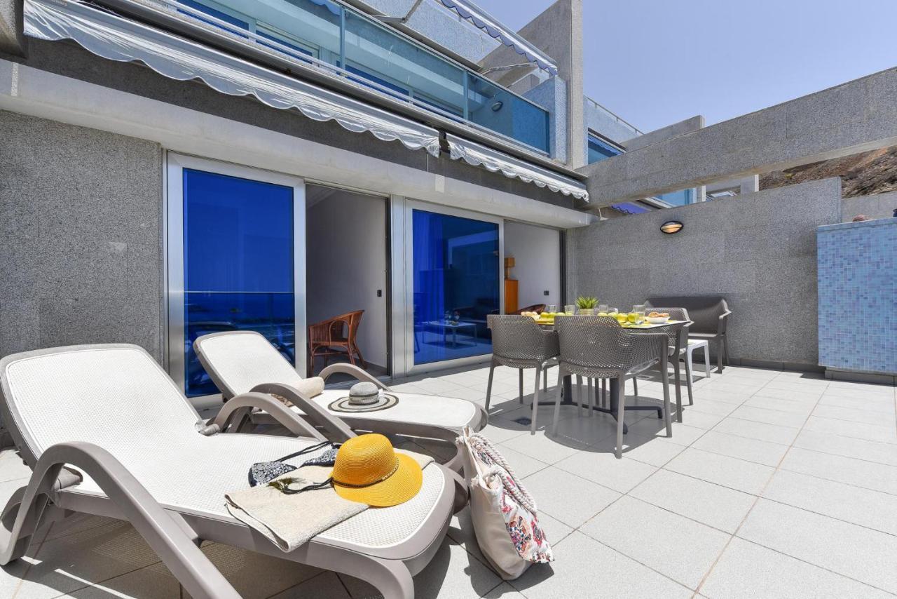 Luxury Beachfront Mogan Puerto De Mogan Exterior photo